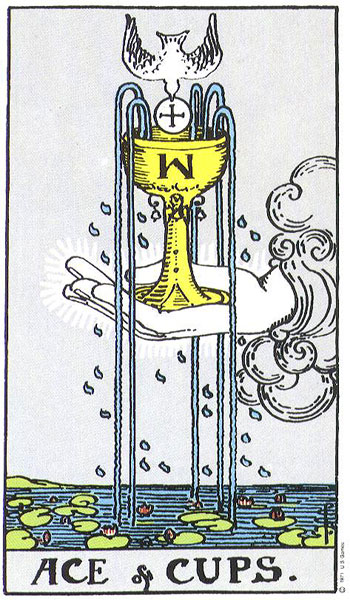 Ace of Cups tarot card